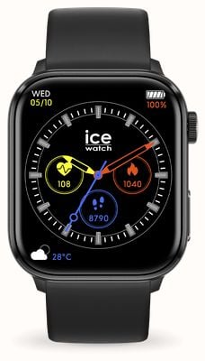 Ice-Watch ICE Smart Two 1.96 Black (39mm) Amoled Display / Black Silicone Strap 022535