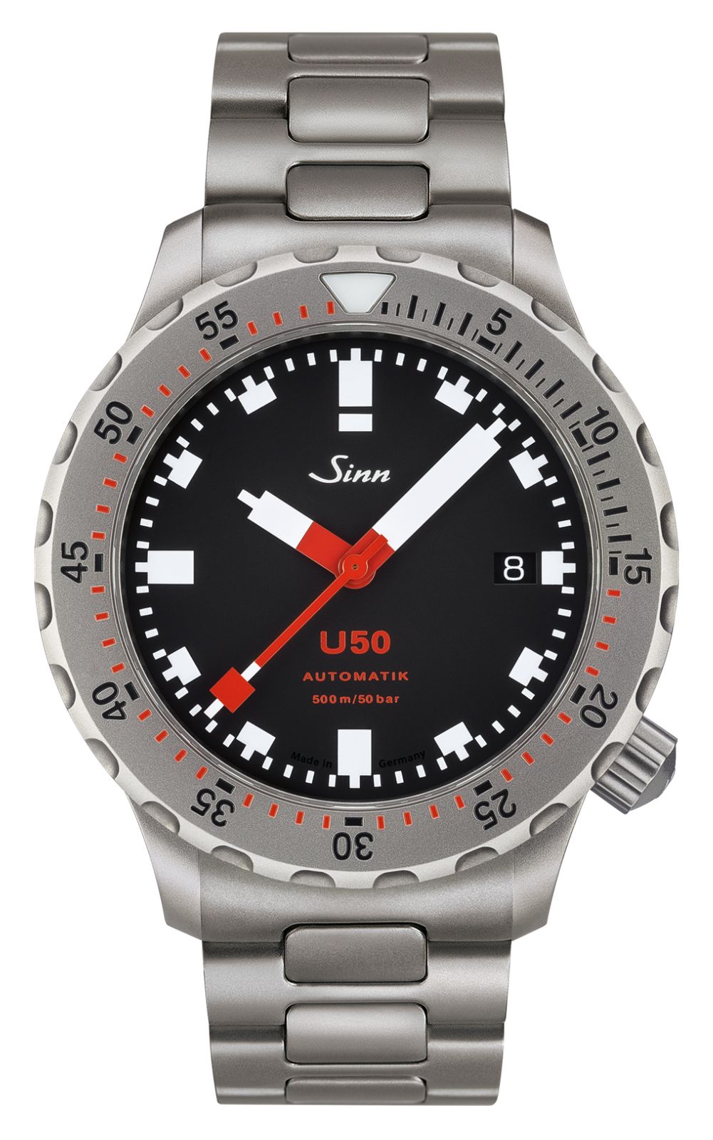Sinn 1050.030-HLINK-BRACELET U50 TEGIMENT Stainless Steel Watch