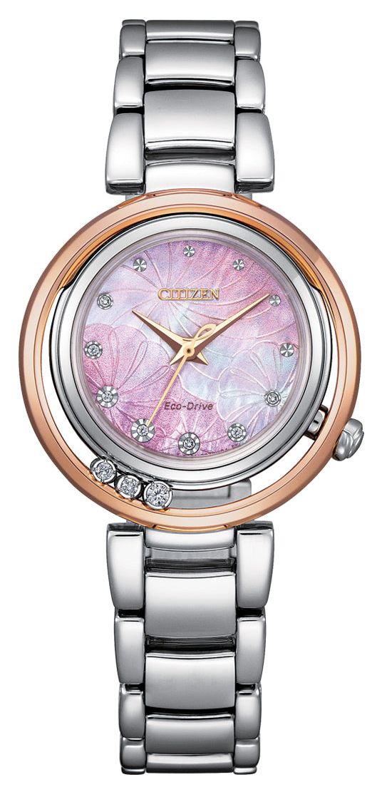 Citizen EM1114-80Y Women’s L Arcly Eco-Drive (30mm) Pink Watch