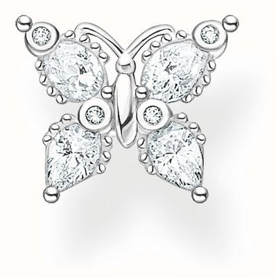 Thomas Sabo Sterling Silver Butterfly Single Stud Earring H2195-051-14