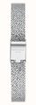 Rosefield Ovale Indigo Silver Mesh Strap With Navy Blue Dial Watch OVNSMS-OV25 - alternate view 3