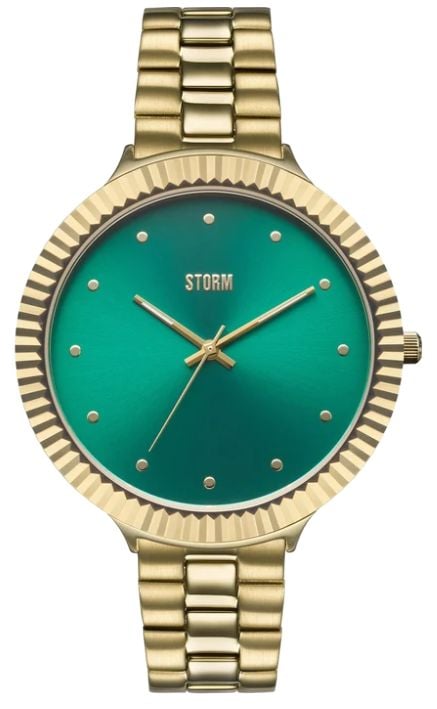 STORM 47573/GD/GN STORM ARLISSE / 42mm / Green Dial / Gold- Watch