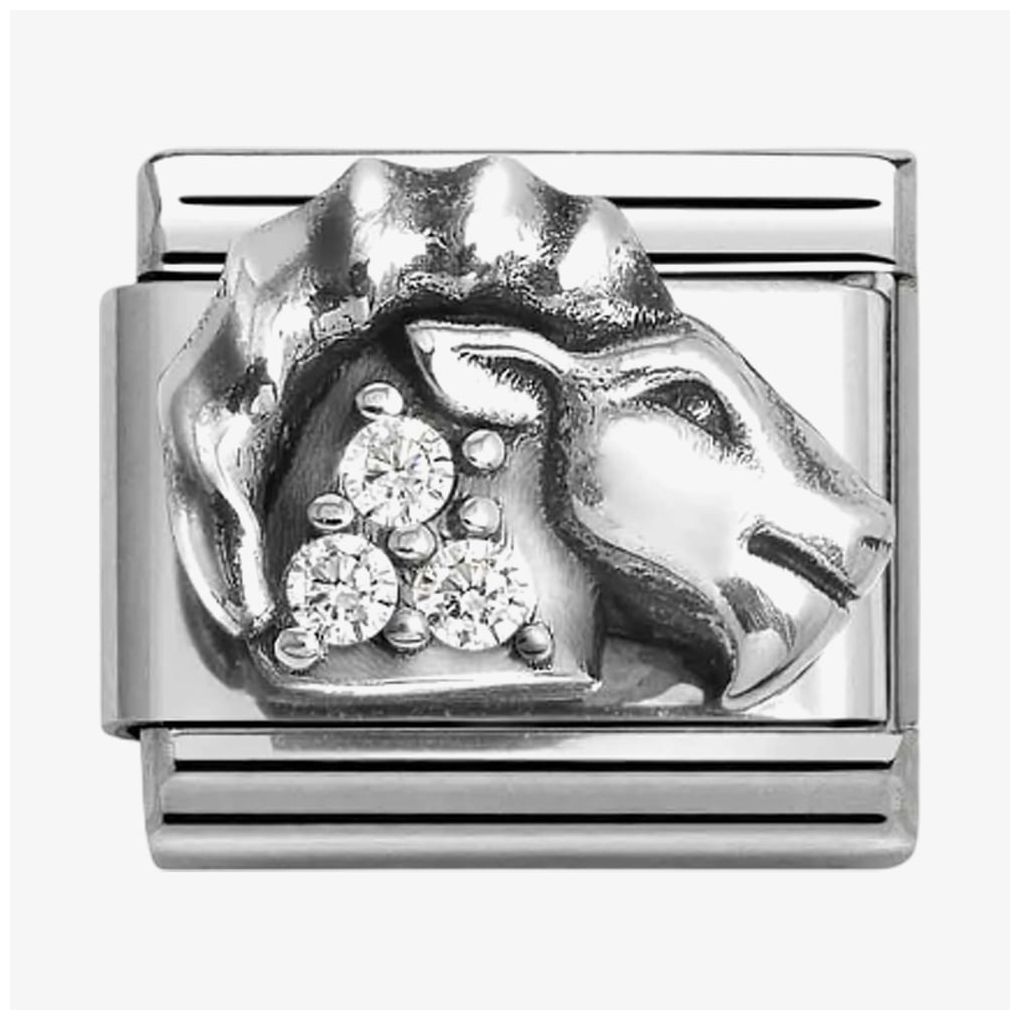 Nomination 330326/10 Classic Capricorn Sterling Silver Charm Jewellery