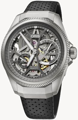 ORIS Big Crown ProPilot X Calibre 115 Skeleton Automatic (44mm) Skeleton Dial / Black Leather Strap 01 115 7759 7153-SET5 22 04TLC