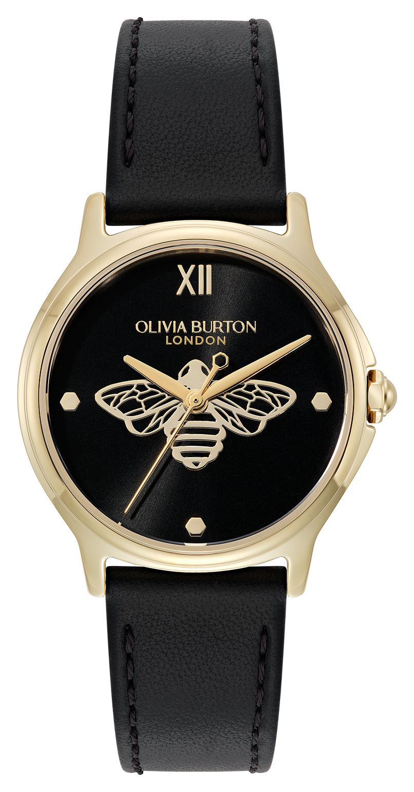 Olivia Burton 24000344 Classic Bee (29.8mm) Black Dial / Watch
