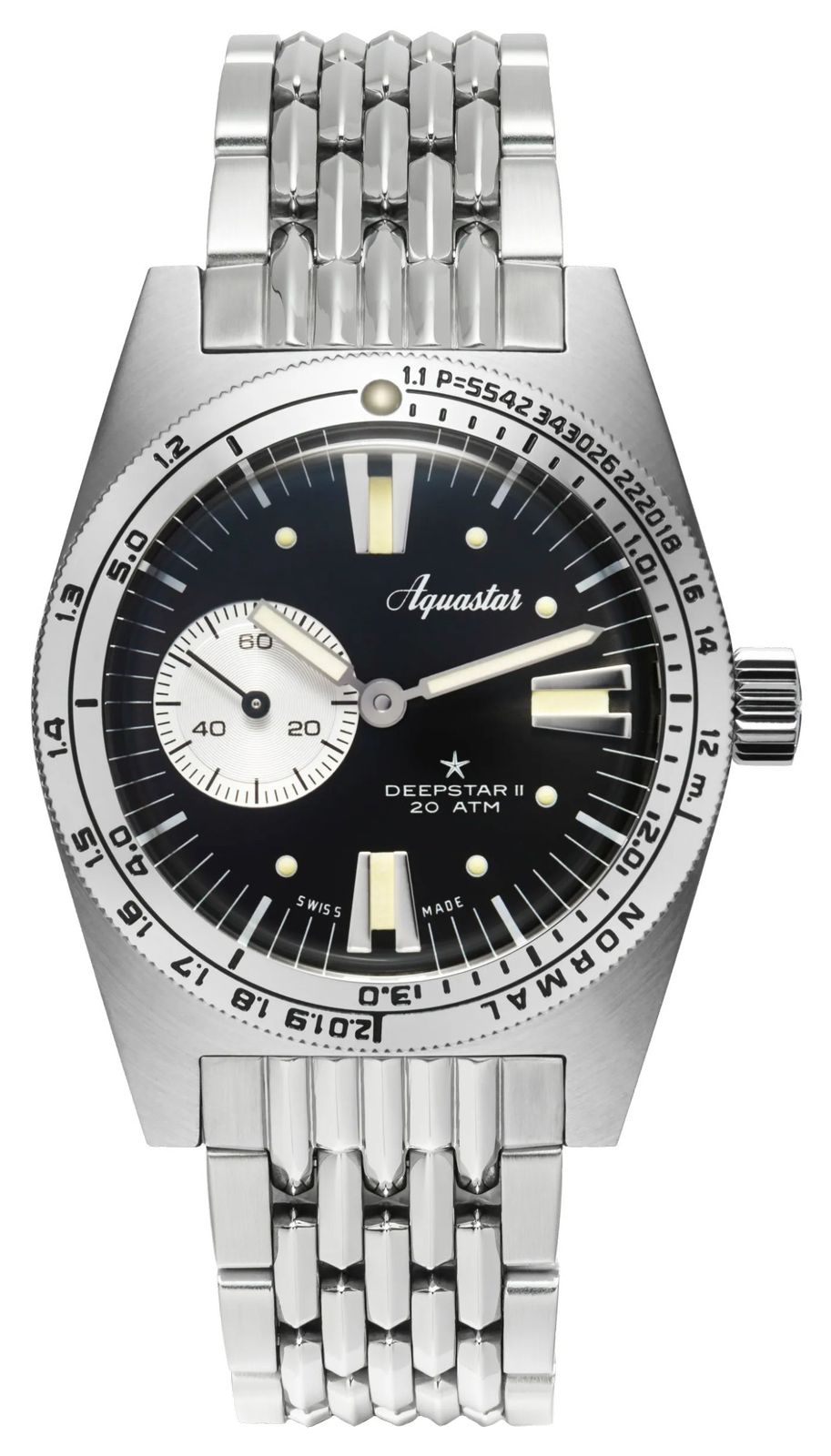 Aquastar DS2-BOR VB Deepstar II Mono-Compax Automatic (37mm Watch