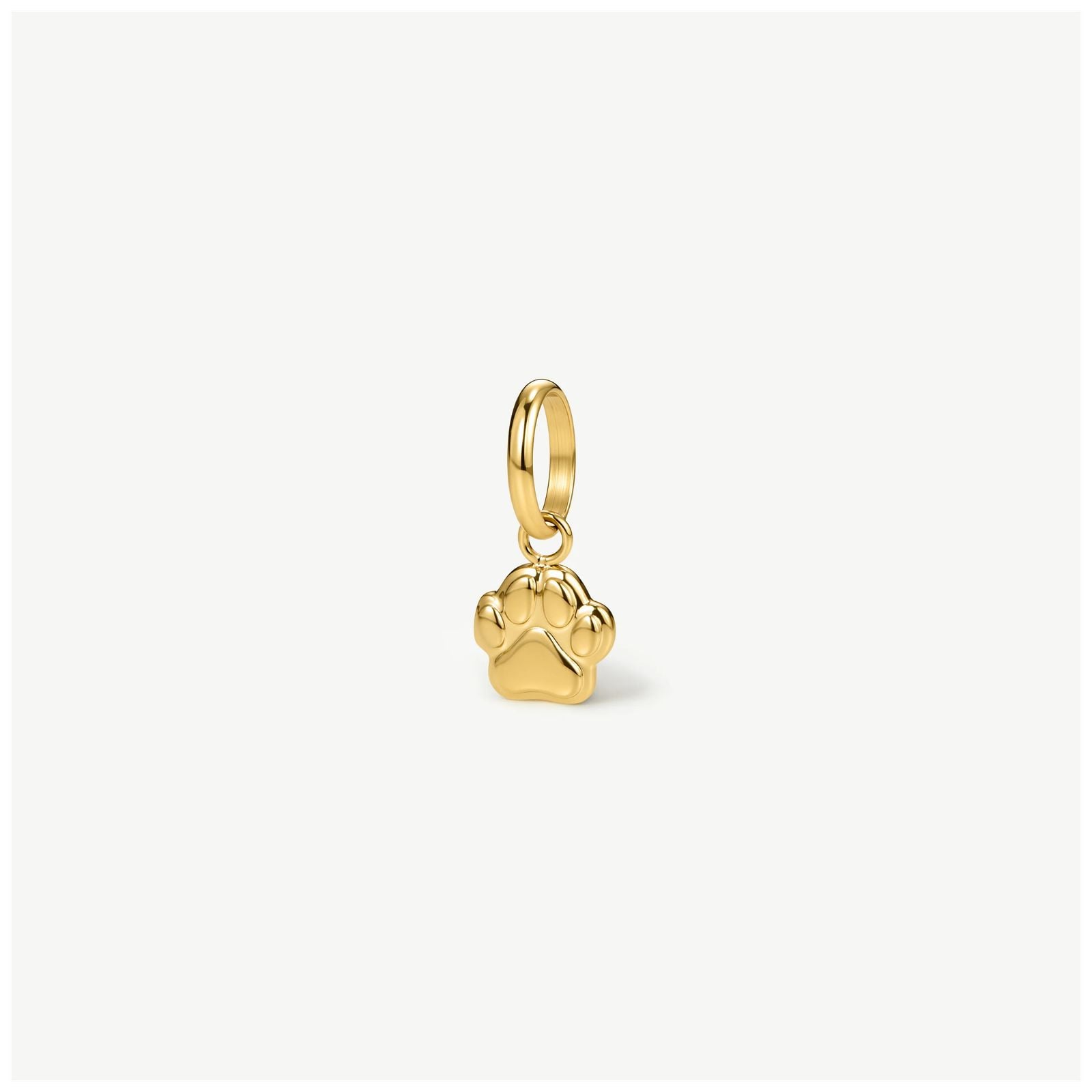 D.LOUISE CH-34 Gold Tone Mini Paw Print Charm Jewellery