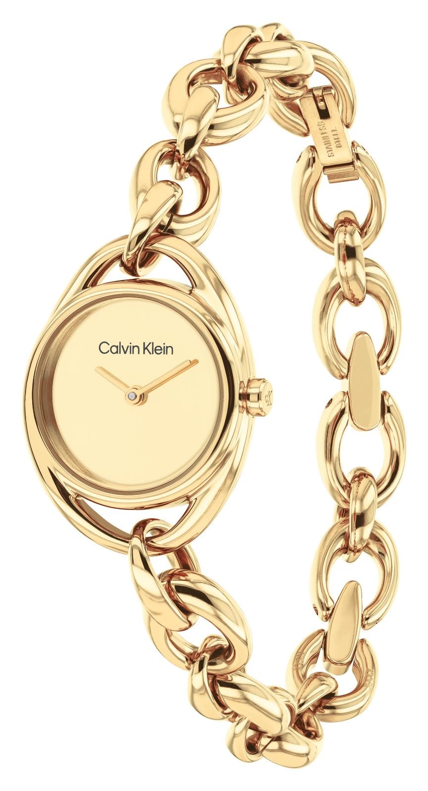 Calvin Klein 25100211 Pure Link (25mm) Gold Dial / Gold PVD Watch