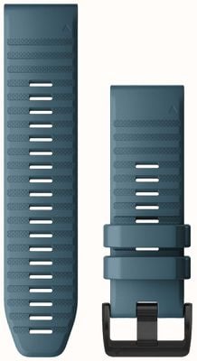Garmin QuickFit 26 Watch Strap Only, Lakeside Blue Silicone 010-12864-03