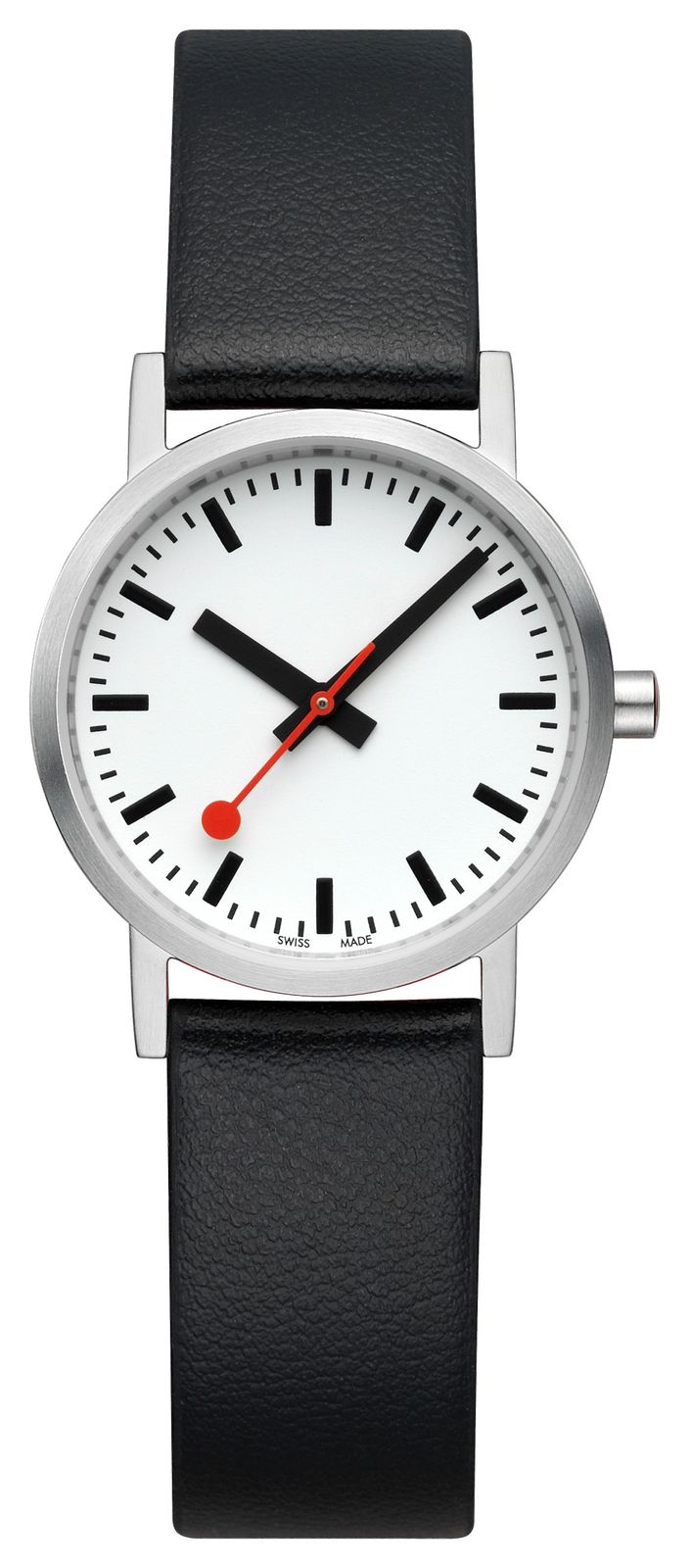Mondaine A658.30323.16OMV Classic (30Mm) White Dial / Black Watch