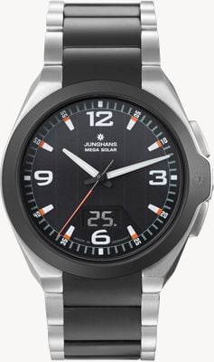 Junghans Men's Spektrum Mega Solar, Ceramic & Steel Watch 18/1425.44