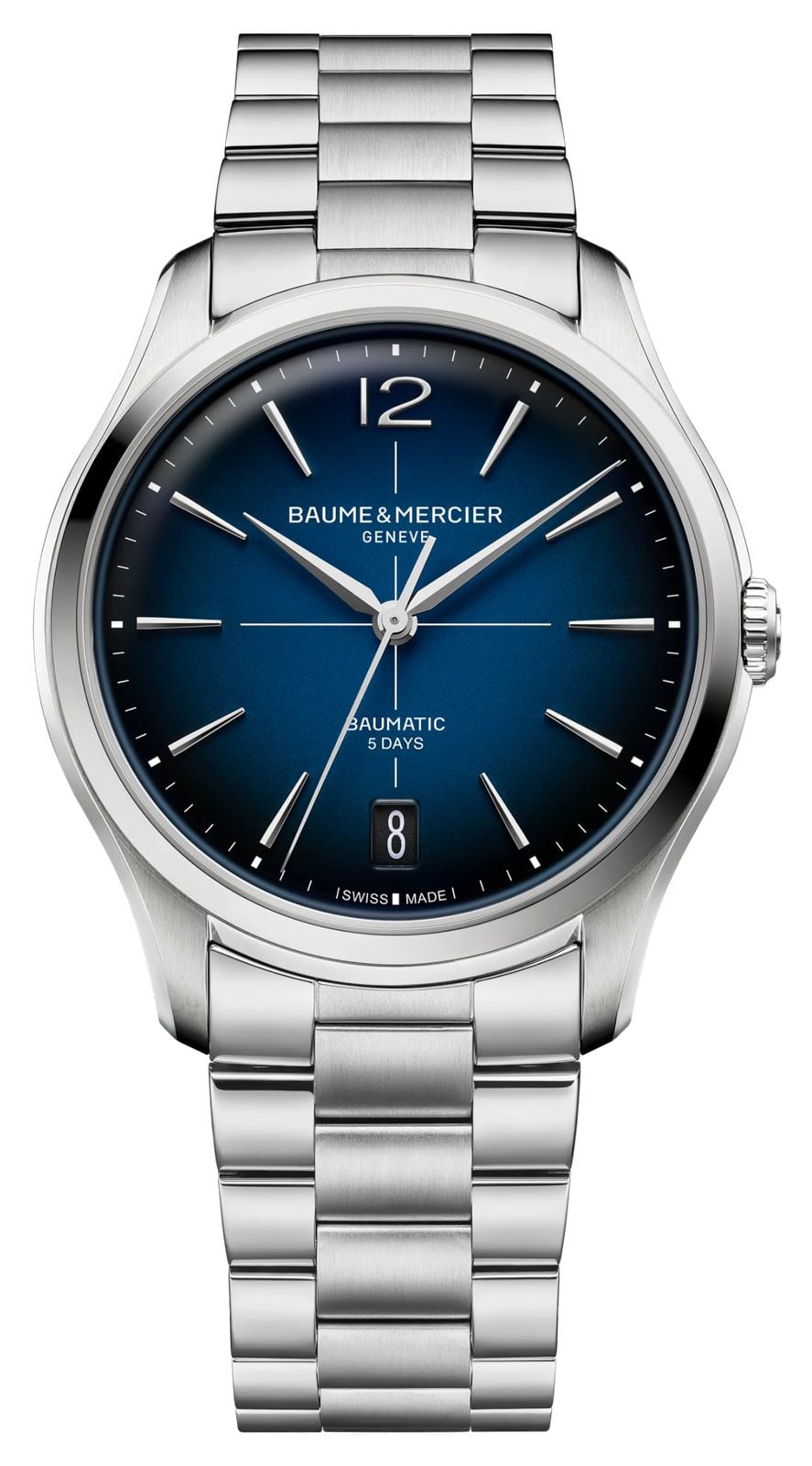 Baume & Mercier 10792 Clifton Baumatic (39mm) Gradient Blue Watch