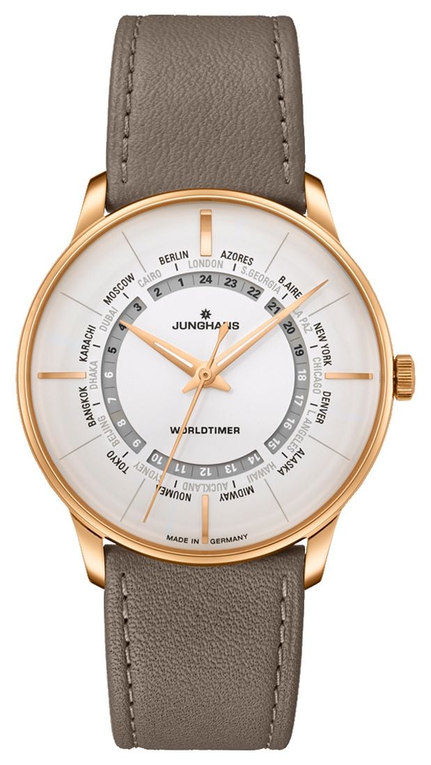 Junghans 27/5012.01 Meister Worldtimer Automatic (40.4mm) Watch
