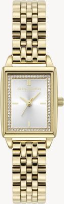 Olivia Burton Townhouse 21mm Rectangle White & Gold Bracelet 24000013