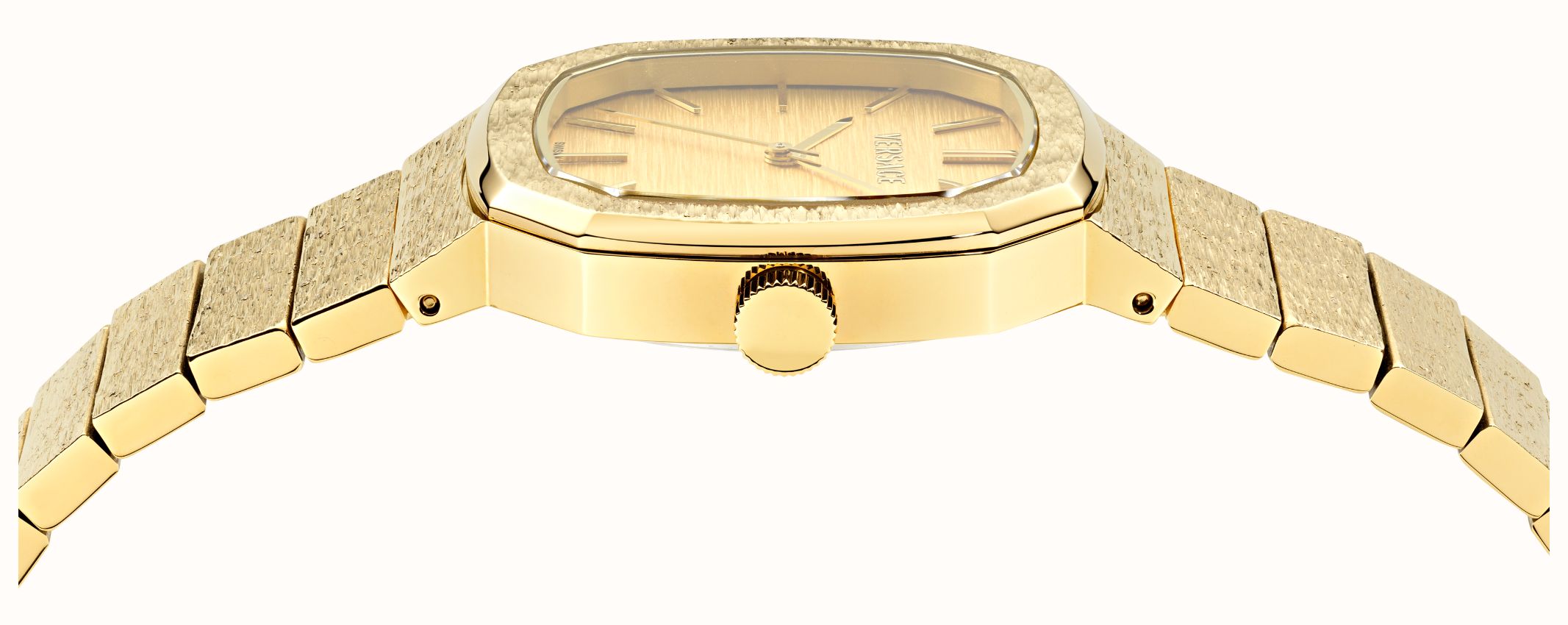 Versace V ARCADIS PROGETTO X (32mm) Gold Dial / Gold PVD Stainless Steel Bracelet VEYX00526 - alternate view 2