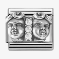 Nomination Classic Gemini Sterling Silver Charm 330326/03