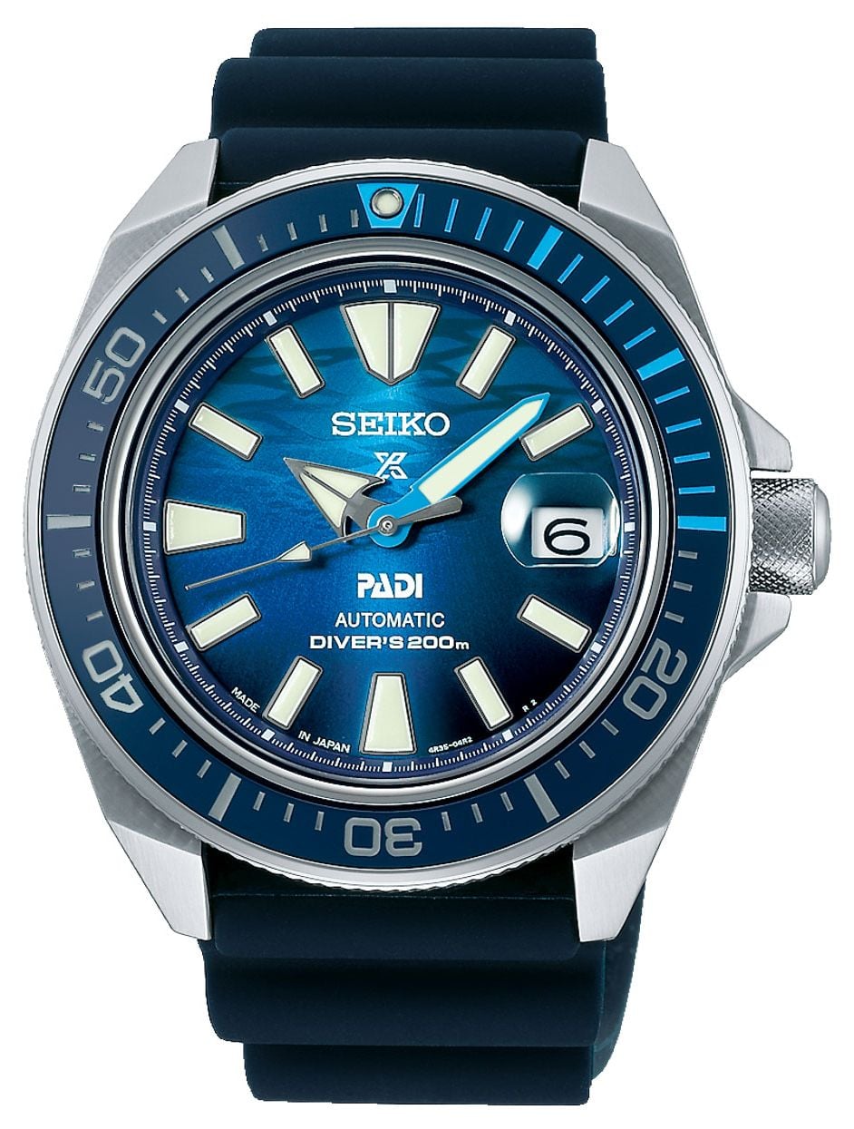 Seiko SRPJ93K1 Prospex 'Great Blue' Samurai Scuba PADI Watch