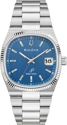 Bulova Super Seville Precisionist (38mm) Blue Dial / Stainless Steel Bracelet 96B440