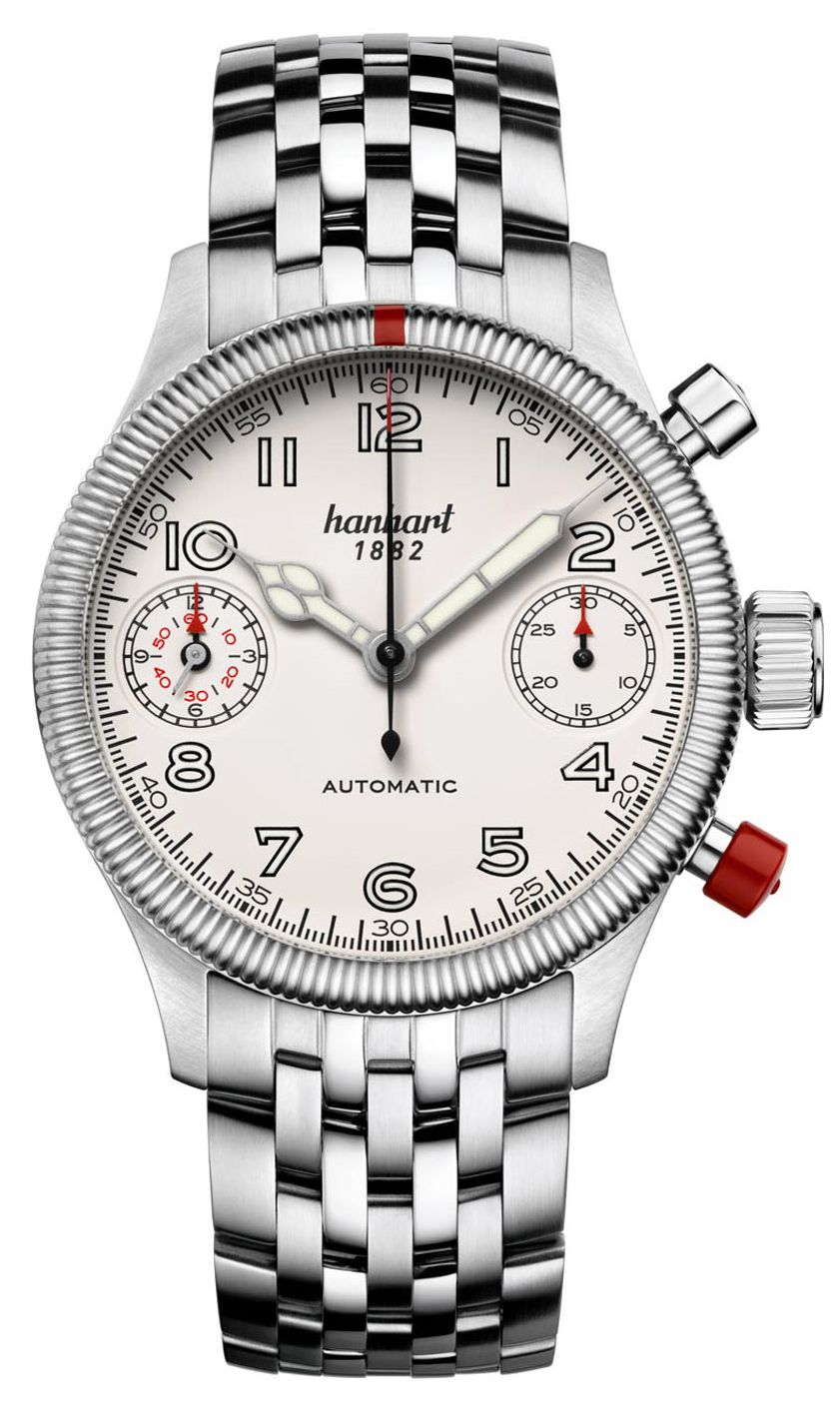 Hanhart 731.200-6428 PIONEER TwinDicator Automatic Watch