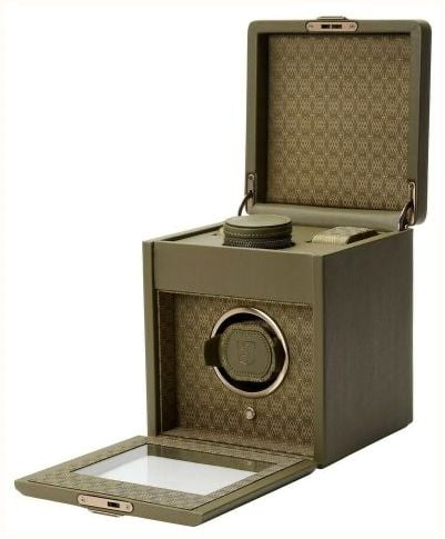 WOLF WOLF Earth Single Watch Winder Olive 190341 - alternate view 3