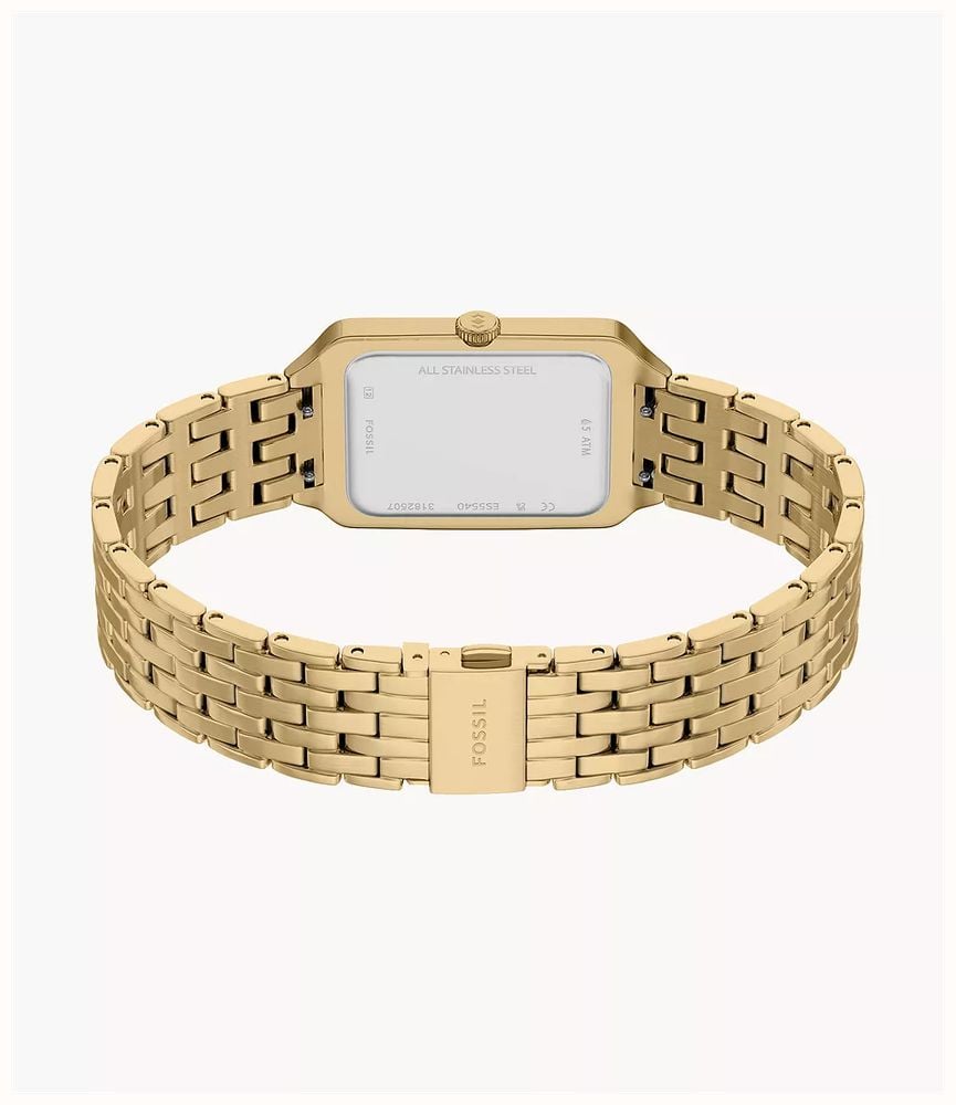 Fossil Raquel (23mm) Brown Dial / Gold PVD Stainless Steel Bracelet ES5434 ES5540 - alternate view 6