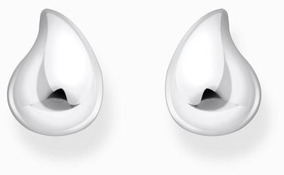 Thomas Sabo Women's Organic Drop Shape Sterling Silver Stud Earrings H2303-001-21
