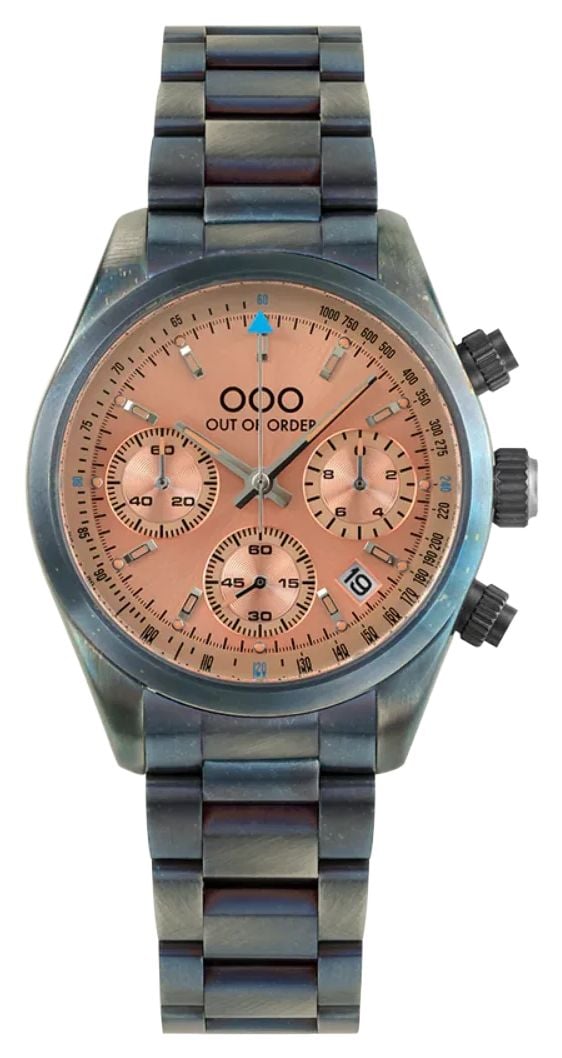 Out Of Order OOO.001-23.PE.AC Sporty Cronografo Quartz (40mm Watch