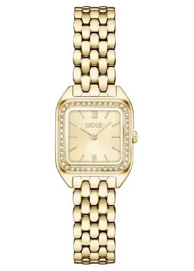 BOSS 1502883 Mae Petite Quartz (22mm) Gold Sunray Dial / Watch