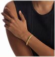 Calvin Klein Sophisticated Textured Gold - Tone Bracelet 35001008 - alternate view 2