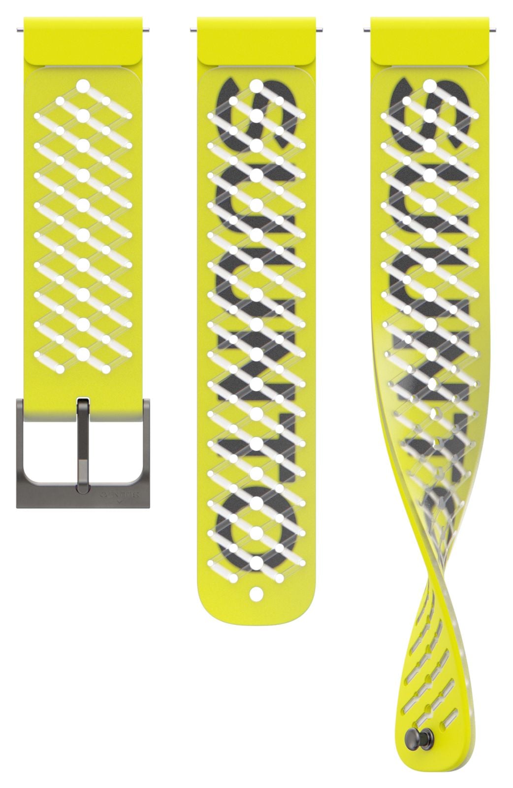 Suunto SS050963000 Athletic 5 Lemon Yellow Silicone Strap - Watch
