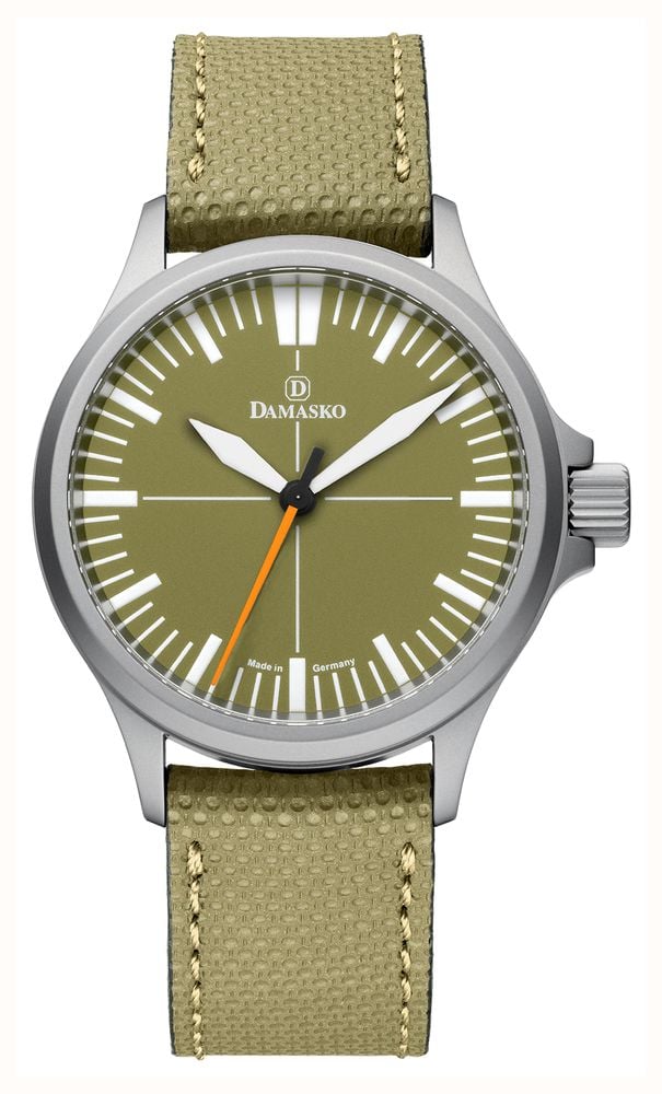 Damasko DS30 GREEN OLIVE GREEN LEATHER