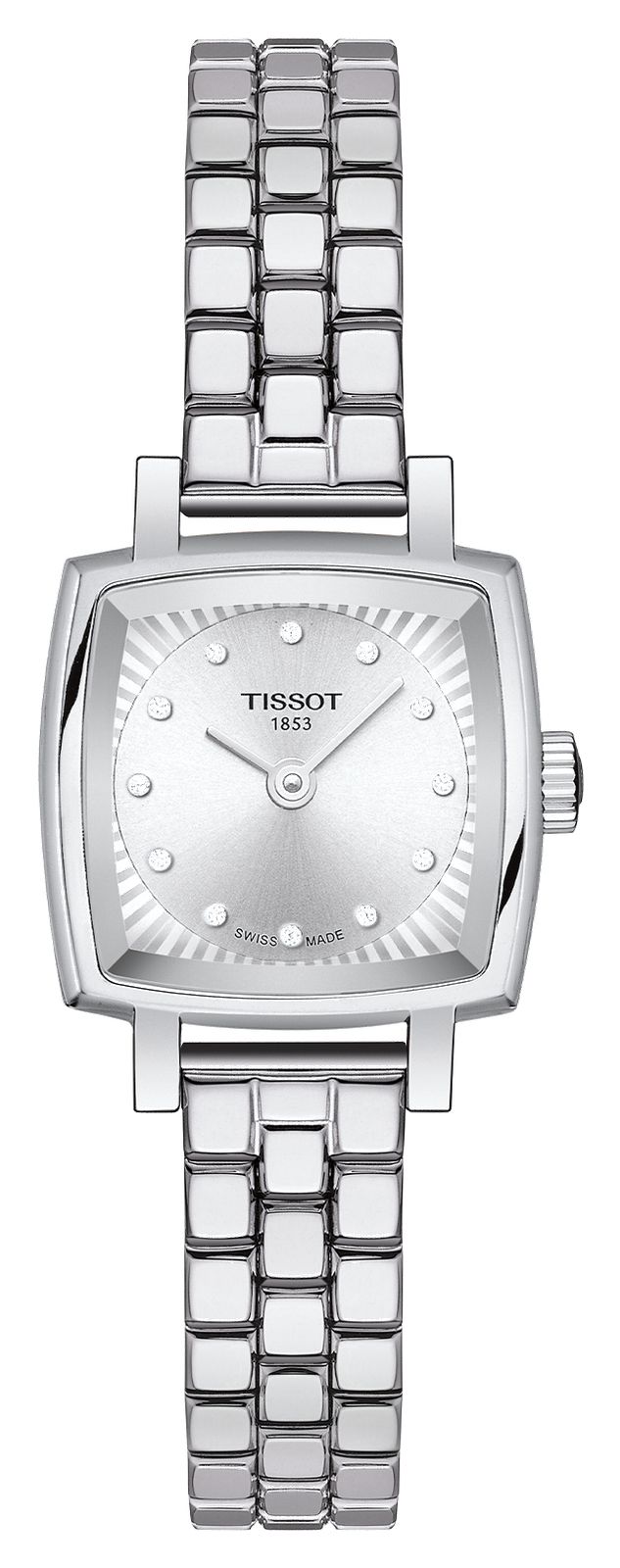 Tissot T0581091103601 Lovely Square (20mm) Silver Dial / Watch