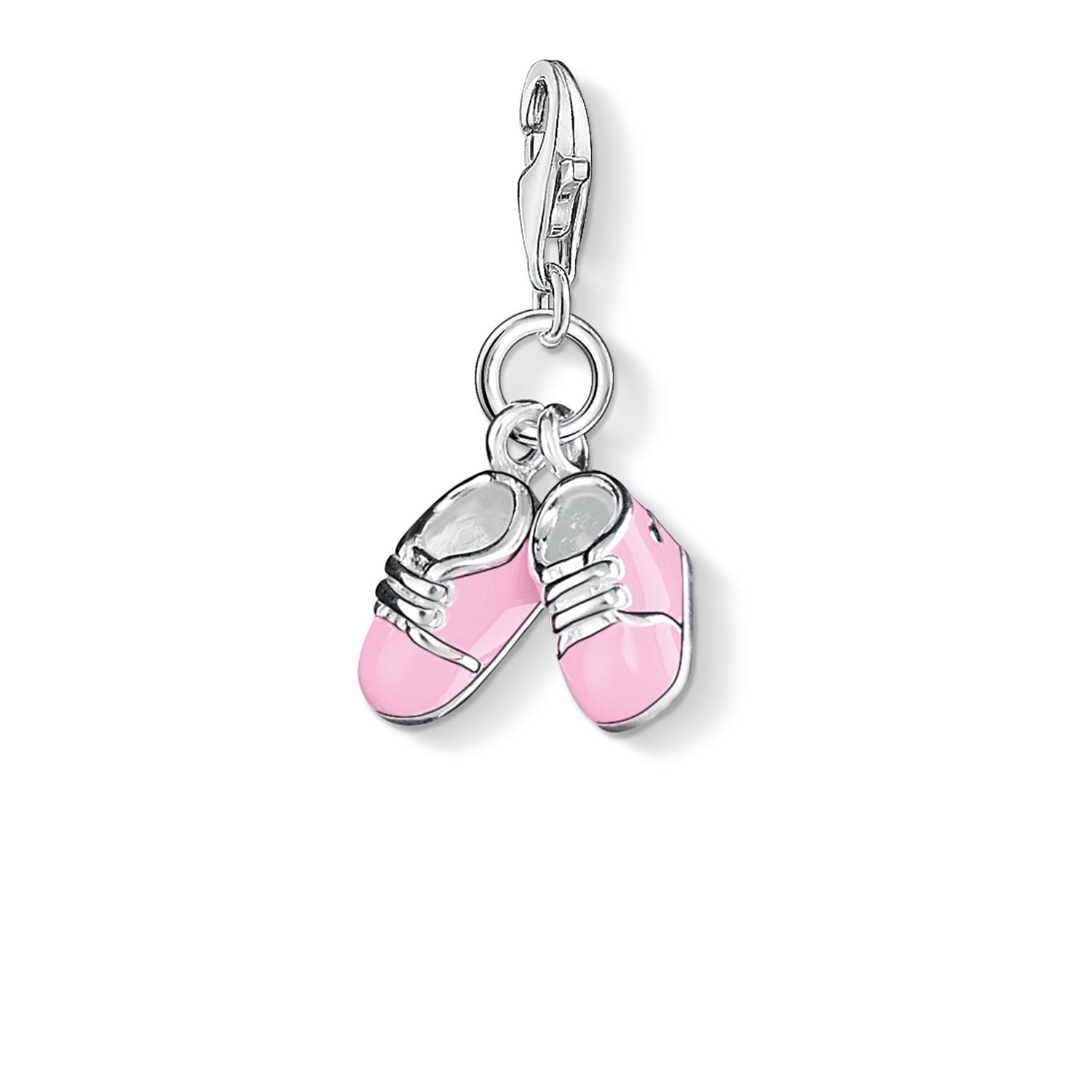 Thomas Sabo 0820-007-9 Bootee Charm Pink 925 Sterling Silver Jewellery