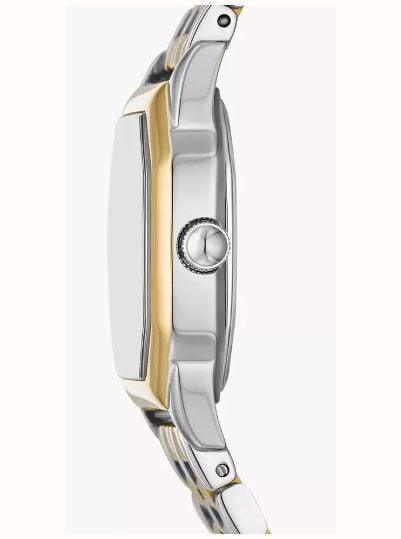 Fossil Women's Harlow (27mm) Cream Dial / Two-Tone Stainless Steel Bracelet Watch ES5362 - alternate view 3