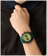Aston Martin Aramco Formula One™ Team DWF Quartz Chronograph (43mm) Yellow Dial / Podium Green Silicone Strap MTFD2F603 - alternate view 4