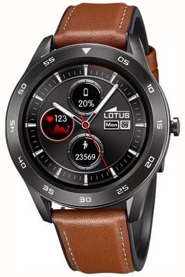 Lotus SmarTime | Men's | Brown Leather Strap + Free Strap L50012/A