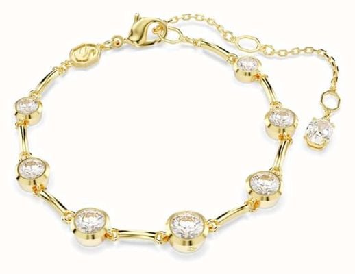 Swarovski Ladies Gold Tone Imber Tennis Bracelet 5705465