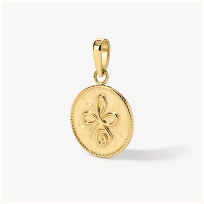 D.LOUISE Gold Tone Unconditional Love Pendant CH02