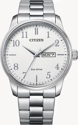 Citizen Men's | Eco-Drive | White Dial | Stainless Steel Bracelet BM8550-81A