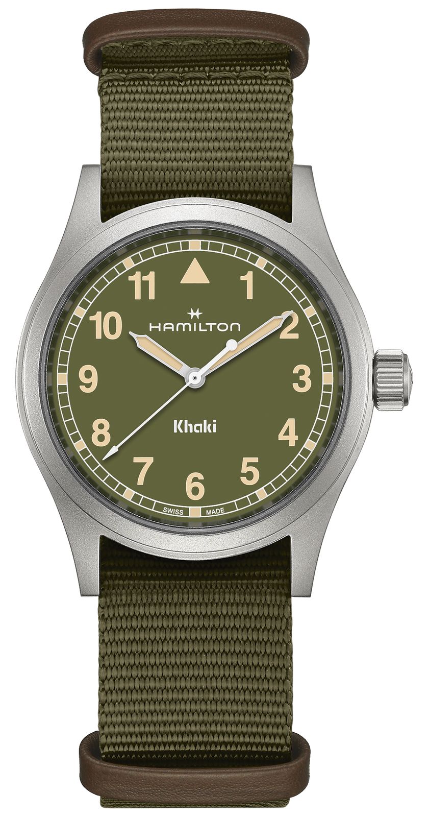 Hamilton H69401960 Khaki Field Quartz (38mm) Khaki Green Watch