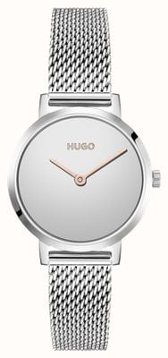 HUGO #CHERISH Casual | Silver Dial | Stainless Steel Mesh 1540084