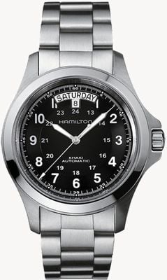 Hamilton Khaki Field King Automatic (40mm) Black Dial / Stainless Steel H64455133