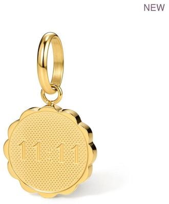 D.LOUISE Gold Tone Chapters 11:11 Charm Pendant CH-35
