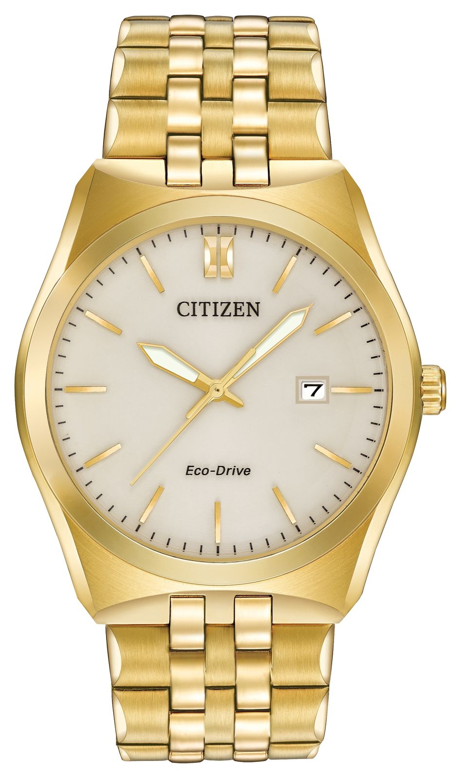 Citizen BM7332-53P Men's Corso Eco Drive Gold IP Watch