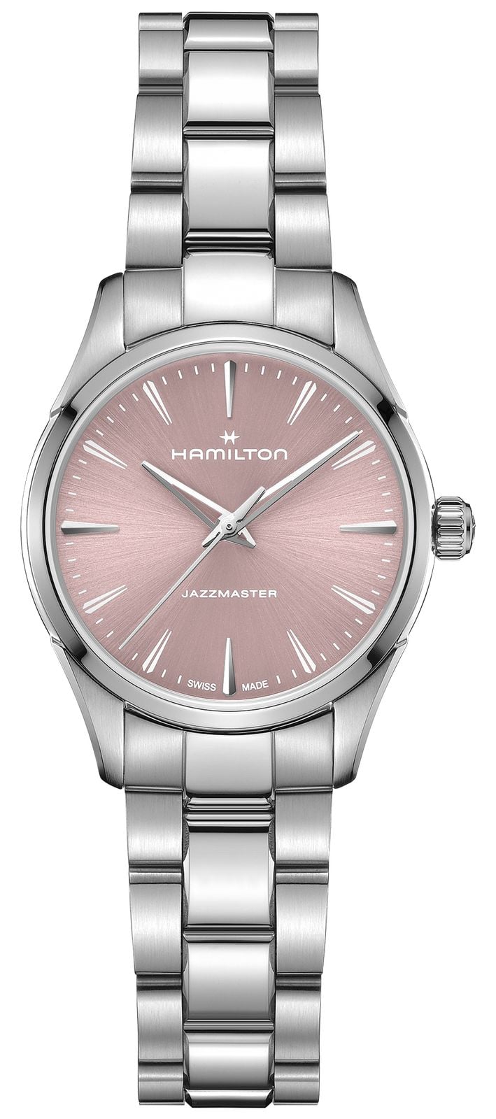 Hamilton H32301171 Jazzmaster Quartz (32mm) Pink Sunray Dial Watch