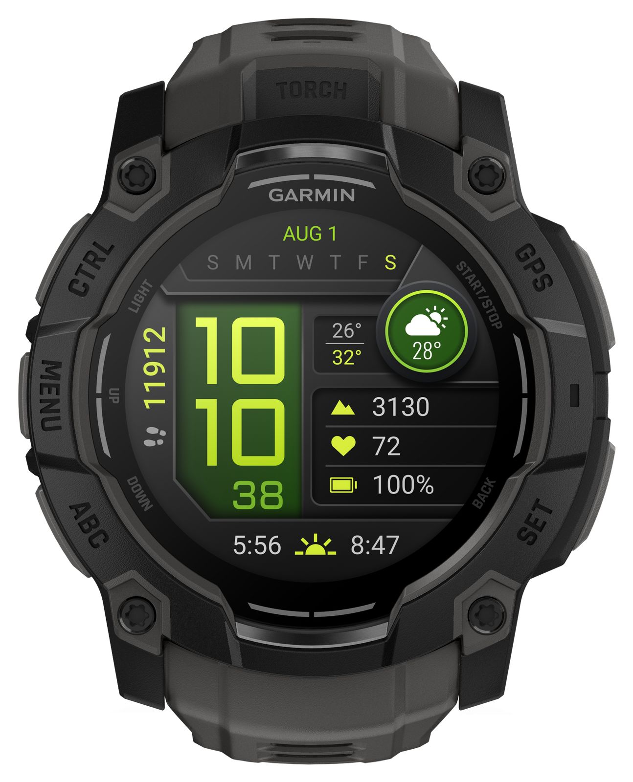 Garmin 010-03020-00 Instinct 3 - AMOLED Outdoor GPS Watch