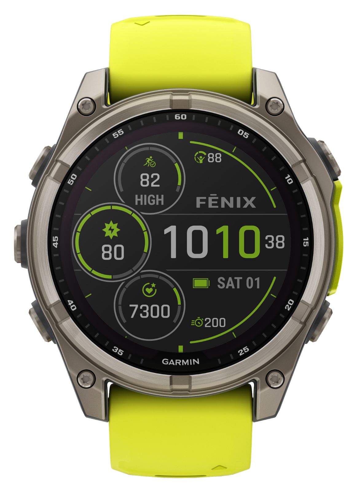 Garmin 010-02906-21 Fenix 8 47mm SOLAR Sapphire Premium Watch