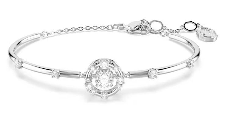 Swarovski 5743523 Constella bangle, Round cut, Dancing stone Jewellery