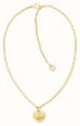 Tommy Hilfiger Steel Gold Tone Heart Necklace 2781091