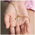 Thomas Sabo THOMAS SABO Charm Club Paperclip – Original Yellow Gold Charm Bracelet (17 cm) X0286-S02-39-L17 - alternate view 3